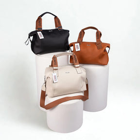 Bolsa Milão Expansível 2 em 1 Grande de Couro + Brinde Exclusivo